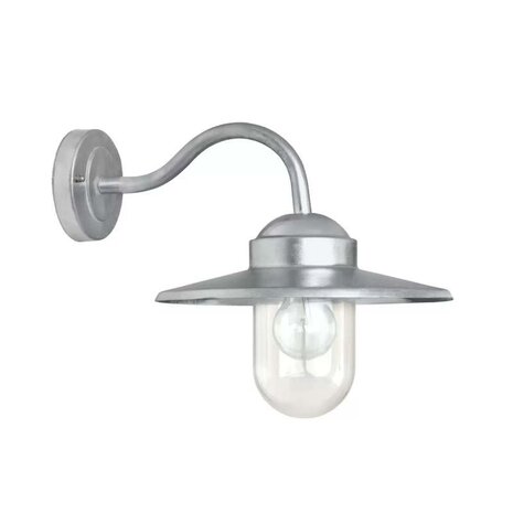 KS verlichting Muurlamp Dolce verzinkt staal KS verlichting Muurlamp Dolce verzinkt staal