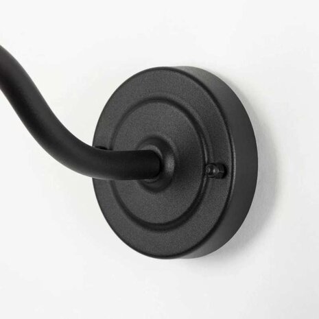 KS verlichting Muurlamp Dolce zwart KS verlichting Muurlamp Dolce zwart