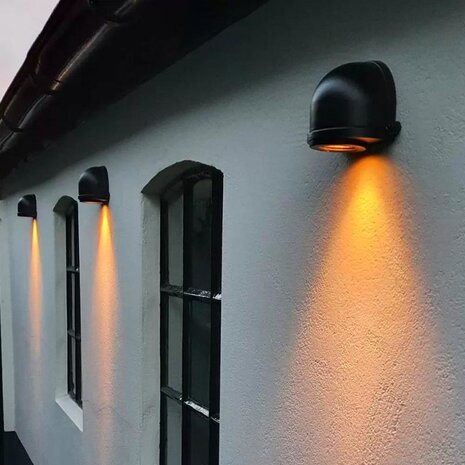 KS verlichting Dusky wandspot Zwart KS verlichting Dusky wandspot Zwart