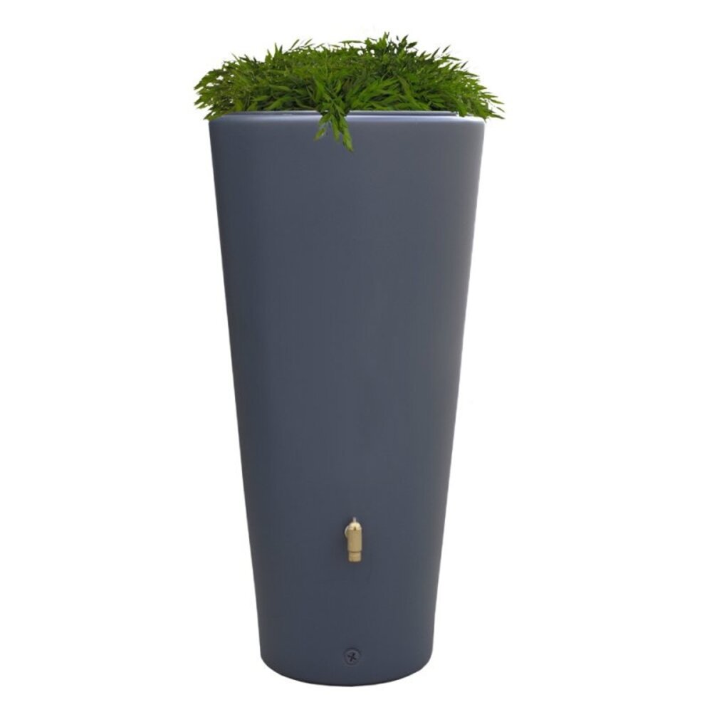 Garantia Vaso 2 in 1 regenton 220 L. antraciet Garantia Vaso 2 in 1 regenton 220 L. antraciet