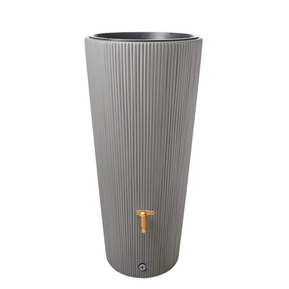 Garantia Vaso 2 in 1 regenton 220 L. DECOR grijs Garantia Vaso 2 in 1 regenton 220 L. DECOR grijs