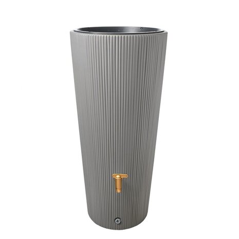 Garantia Vaso 2 in 1 regenton 220 L. DECOR grijs Garantia Vaso 2 in 1 regenton 220 L. DECOR grijs
