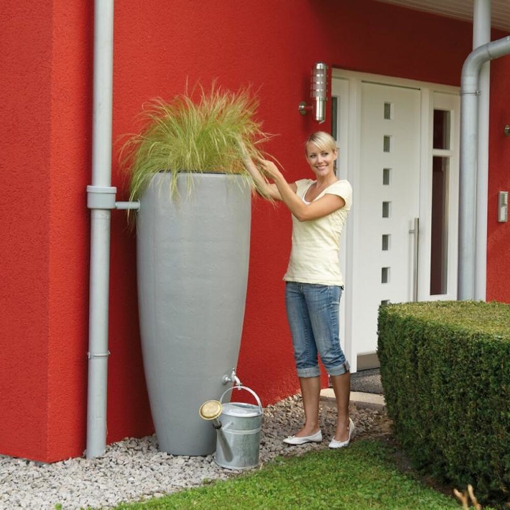 Garantia 2 in 1 regenton 300 L. grijs Garantia 2 in 1 regenton 300 L. grijs