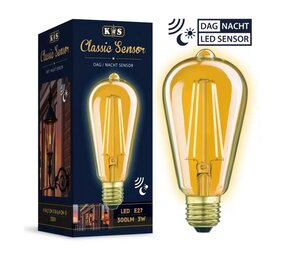 KS verlichting Sensor LED Edison Lamp E27 3W KS verlichting Sensor LED Edison Lamp E27 3W