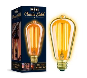 KS verlichting LED lamp Edison 4W KS verlichting LED lamp Edison 4W