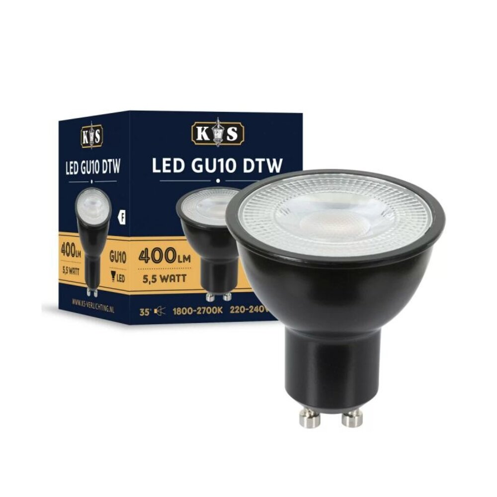 KS verlichting GU10 Led DTW 5,5W KS verlichting GU10 Led DTW 5,5W
