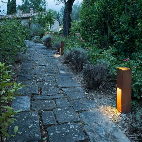 SLV Rusty® Slot 50 LED tuinlamp SLV Rusty® Slot 50 LED tuinlamp