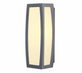 SLV Meridian BOX antraciet wandlamp met sensor SLV Meridian BOX antraciet wandlamp met sensor