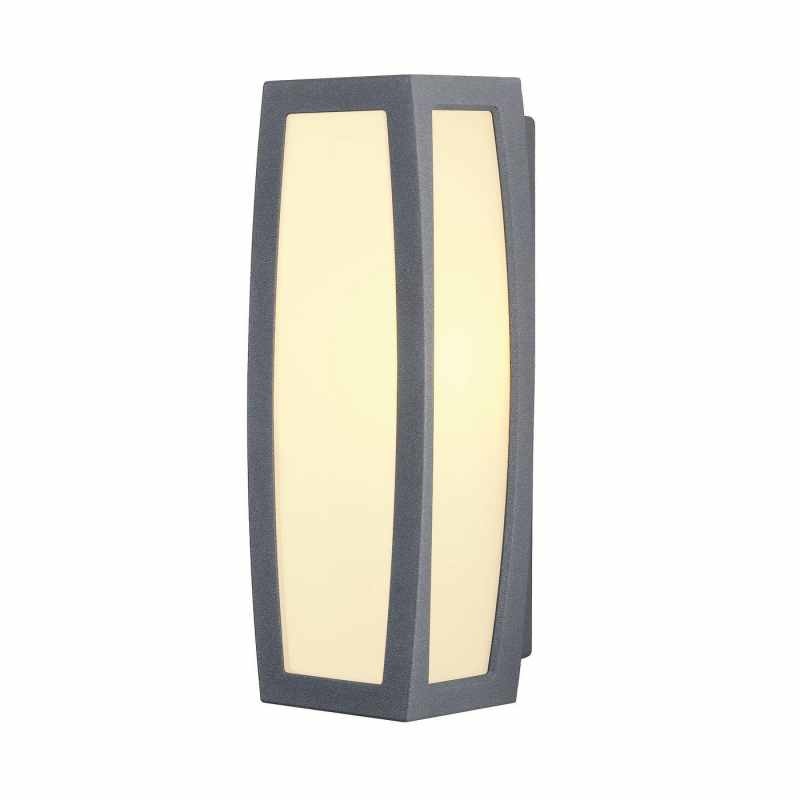 SLV Meridian BOX antraciet wandlamp met sensor