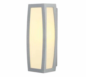 SLV Meridian BOX grijs wandlamp met sensor SLV Meridian BOX grijs wandlamp met sensor