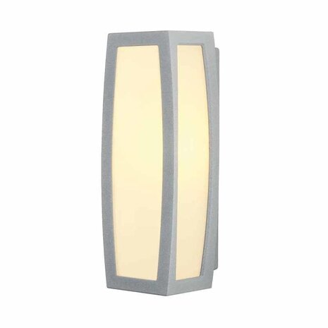 SLV Meridian BOX grijs wandlamp met sensor SLV Meridian BOX grijs wandlamp met sensor