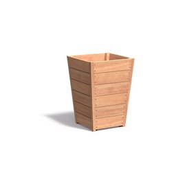 Sevilla 60x60x85 cm houten bloembak Sevilla 60x60x85 cm houten bloembak