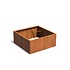 Andes cortenstaal 140x140x60 cm  zonder bodem Andes cortenstaal 140x140x60 cm  zonder bodem