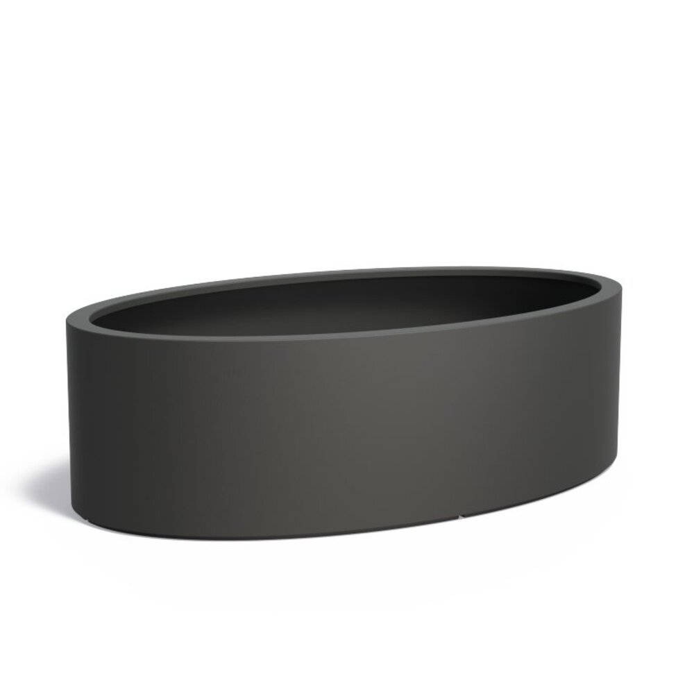 Ellipse polyester 200x120x60cm plantenbak Ellipse polyester 200x120x60cm plantenbak