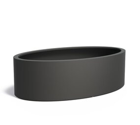Ellipse polyester 200x120x60cm plantenbak Ellipse polyester 200x120x60cm plantenbak