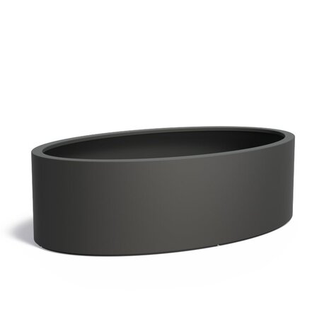 Ellipse polyester 200x120x60cm plantenbak Ellipse polyester 200x120x60cm plantenbak