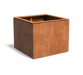 Dipott Domus cortenstaal 98x98x80 cm plantenbak Dipott Domus cortenstaal 98x98x80 cm plantenbak