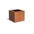 Domus cortenstaal 68x68x60 cm plantenbak Domus cortenstaal 68x68x60 cm plantenbak
