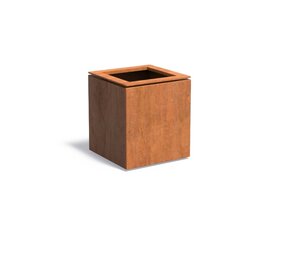 Dipott Domus cortenstaal 53x53x60 cm plantenbak