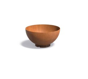 Dipott BOCCA cortenstaal 80x41 cm plantenschaal Dipott BOCCA cortenstaal 80x41 cm plantenschaal