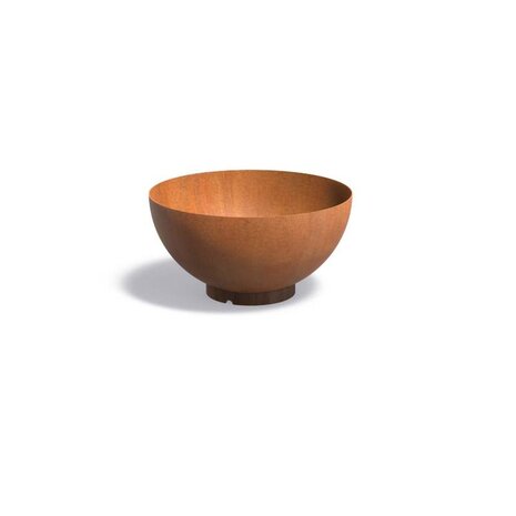 Dipott BOCCA cortenstaal 80x41 cm plantenschaal Dipott BOCCA cortenstaal 80x41 cm plantenschaal