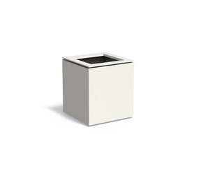 Dipott Domus aluminium  53x53x60 cm plantenbak