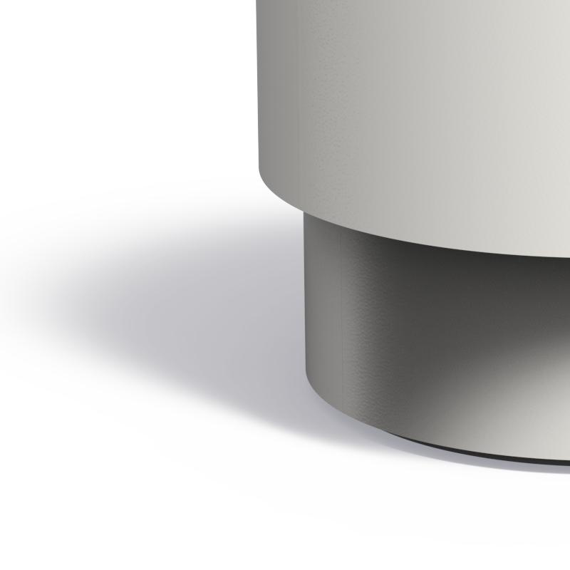 Dipott EXTEND aluminium 80 x h.90 cm plantenbak