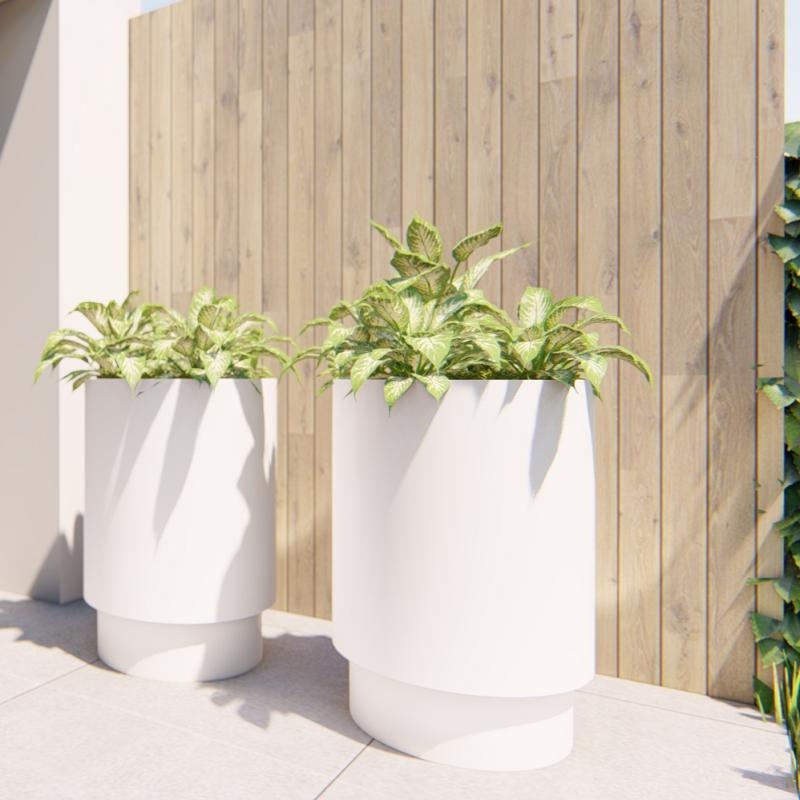Dipott EXTEND aluminium 70 x h.110 cm plantenbak