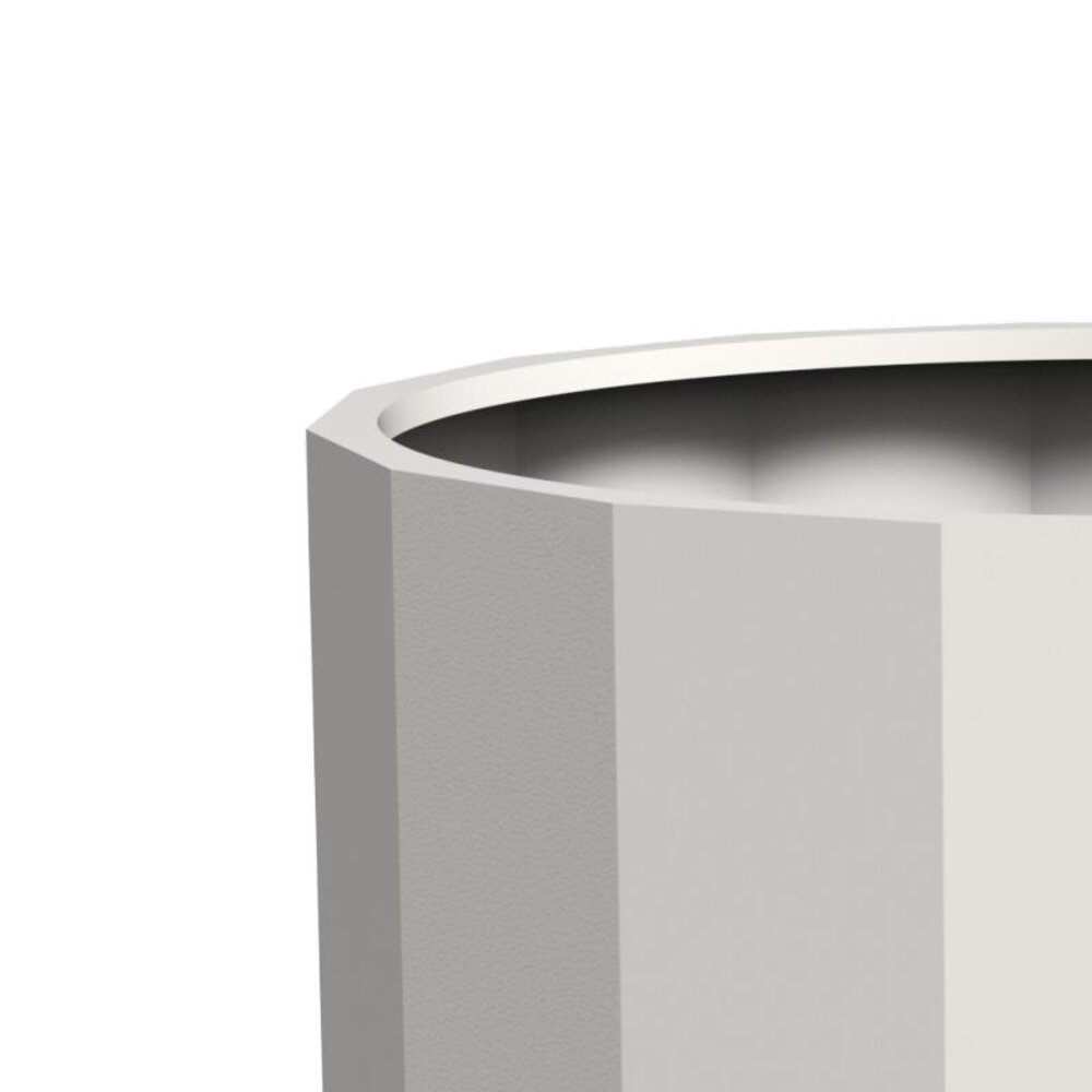 Dipott BOXER aluminium  120 x h.100 cm plantenbak