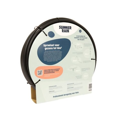 Summerrain sproeiset voor gazon, incl. 4 sproeiers, max 16 m²