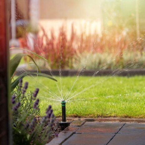 Summerrain sproeiset voor gazon, incl. 4 sproeiers, max 16 m²