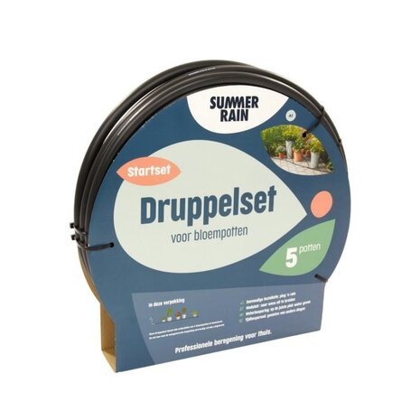 Summerrain druppelsysteem max. 5 bloempotten Summerrain druppelsysteem max. 5 bloempotten