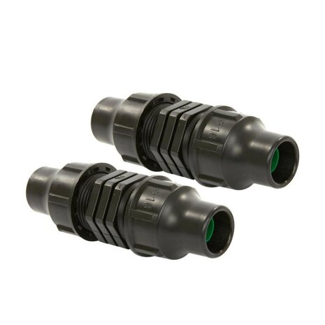 Summerrain koppeling, 2x klem, 16 mm, set à 2 stuks, E1