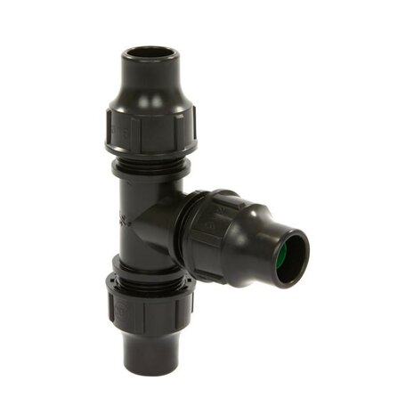 Summerrain T-stuk 90°, 3x klem, 16 mm, E5 Summerrain T-stuk 90°, 3x klem, 16 mm, E5
