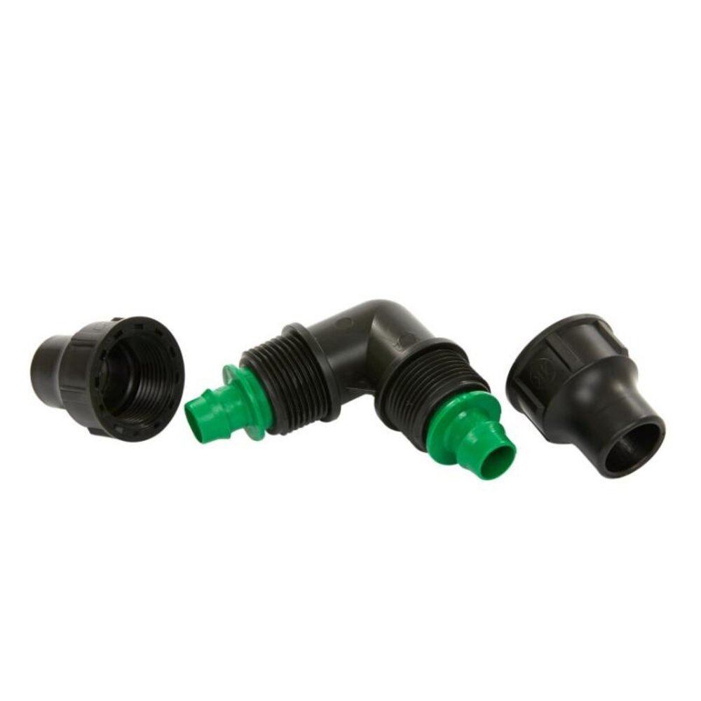 Summerrain knie, 2x klem, 16 mm, set à 2 stuks, E3