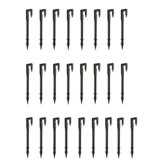 Summerrain grondpen, 16 mm, zwart, set à 25 stuks Summerrain grondpen, 16 mm, zwart, set à 25 stuks