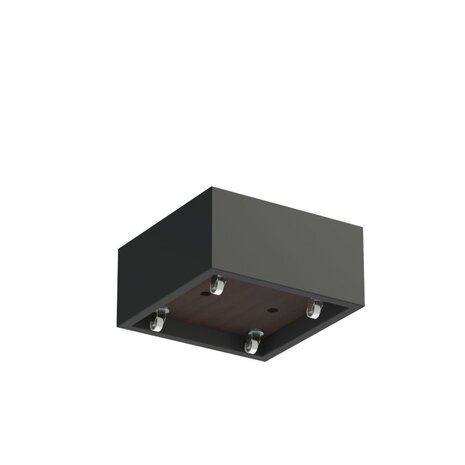 Buxus polyester 80x80x40 cm met wielen plantenbak Buxus polyester 80x80x40 cm met wielen plantenbak