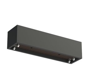 Buxus polyester 200x50x50 cm met wielen