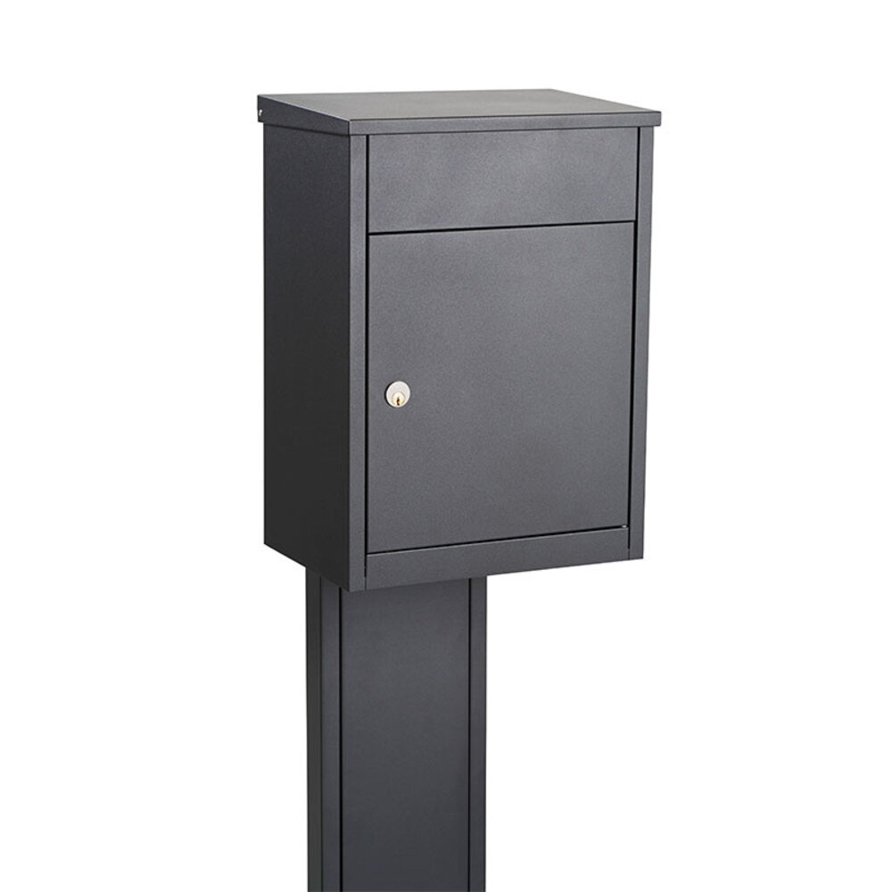 Allux 500 Antraciet pakketbrievenbus Allux 500 Antraciet pakketbrievenbus