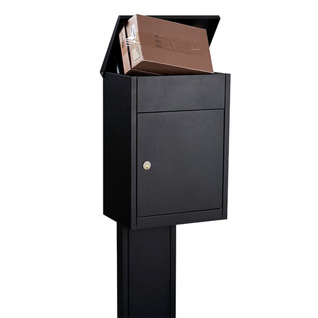 Allux 500 Zwart pakketbrievenbus
