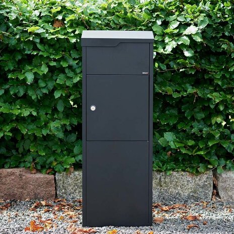 Allux 650 Zwart pakketbrievenbus Allux 650 Zwart pakketbrievenbus