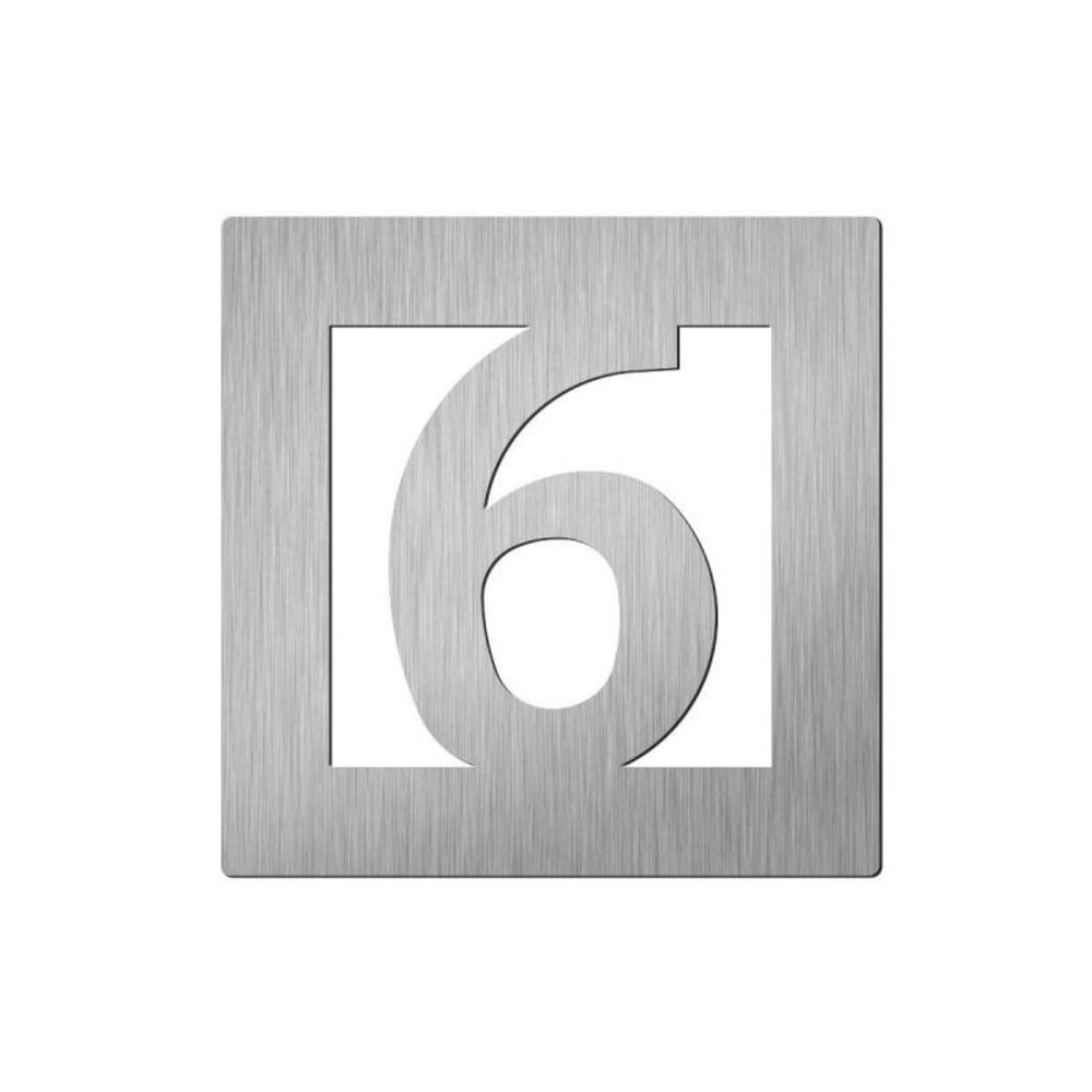 Didheya Vierkant 60 mm. NR. 6 Roestvaststaal Didheya Vierkant 60 mm. NR. 6 Roestvaststaal