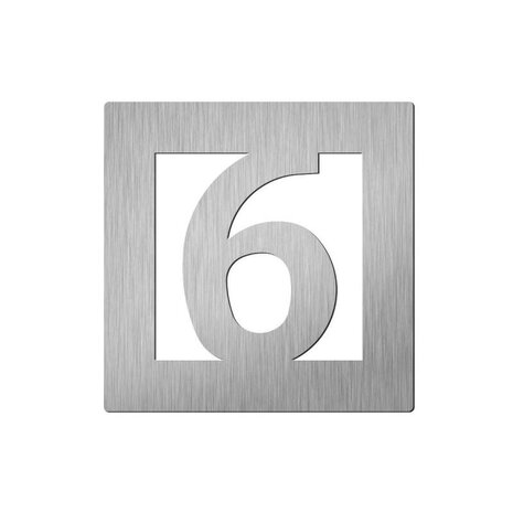 Didheya Vierkant 60 mm. NR. 6 Roestvaststaal Didheya Vierkant 60 mm. NR. 6 Roestvaststaal