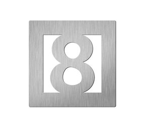 Didheya Vierkant 60 mm. NR. 8 Roestvaststaal Didheya Vierkant 60 mm. NR. 8 Roestvaststaal