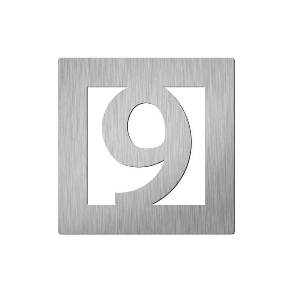 Didheya Vierkant 60 mm. NR. 9 Roestvaststaal Didheya Vierkant 60 mm. NR. 9 Roestvaststaal