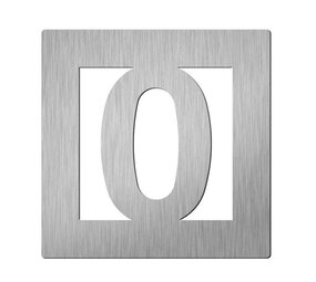 Didheya Vierkant 150 mm. NR. 0 Roestvaststaal