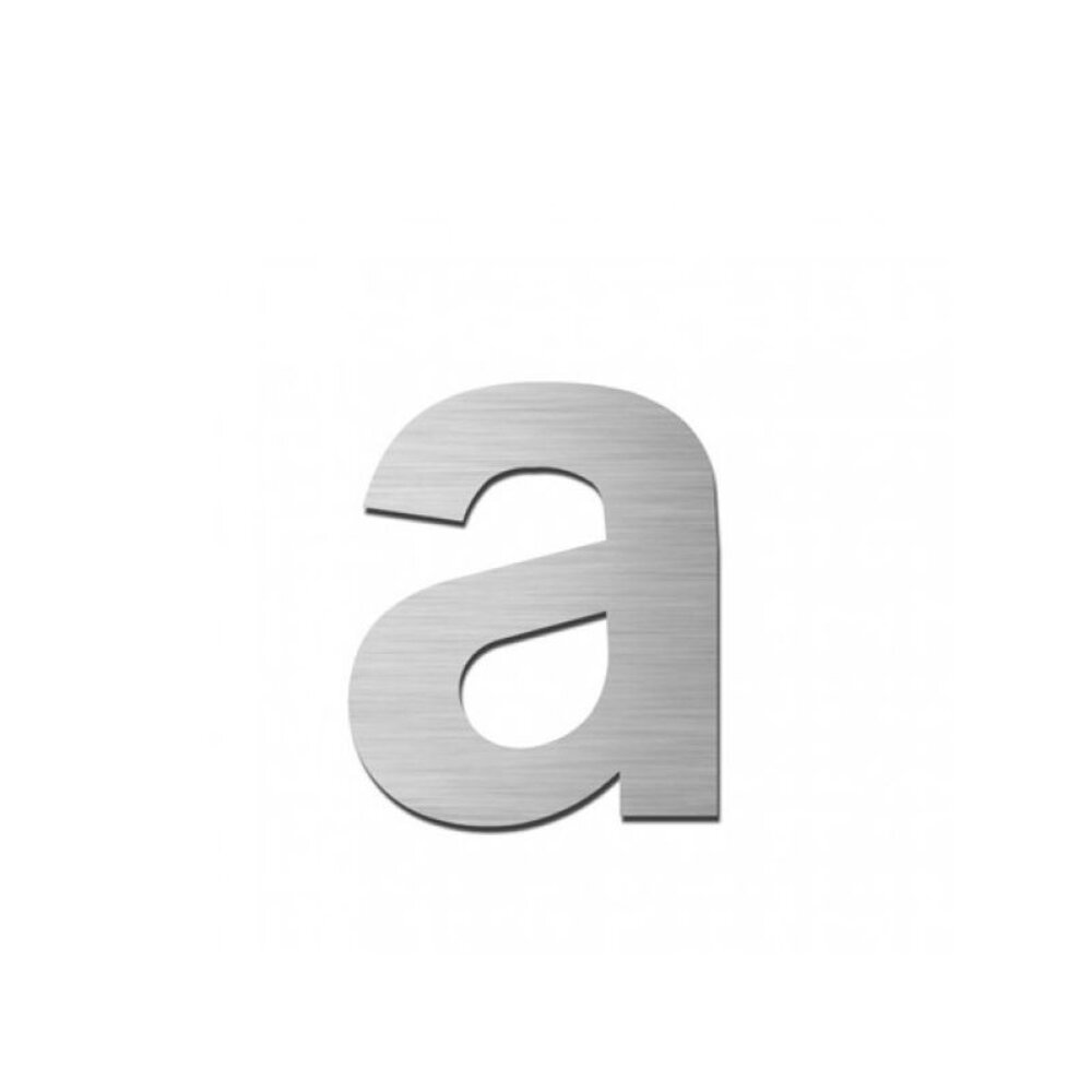 Stoer! zelfklevende letter FORTE  A RVS Stoer! zelfklevende letter FORTE  A RVS
