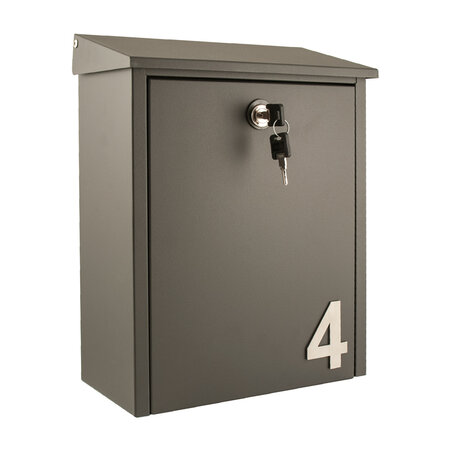 Stoer! zelfklevend cijfer FORTE 75 mm NR.8 RVS Stoer! zelfklevend cijfer FORTE 75 mm NR.8 RVS