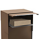 Stoer! Pakketbrievenbus met achteruitname CORTEN-LOOK Stoer! Pakketbrievenbus met achteruitname CORTEN-LOOK