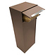 Stoer! Pakketbrievenbus met achteruitname CORTEN-LOOK Stoer! Pakketbrievenbus met achteruitname CORTEN-LOOK